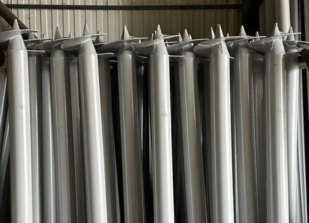 Винтовая свая для сарая