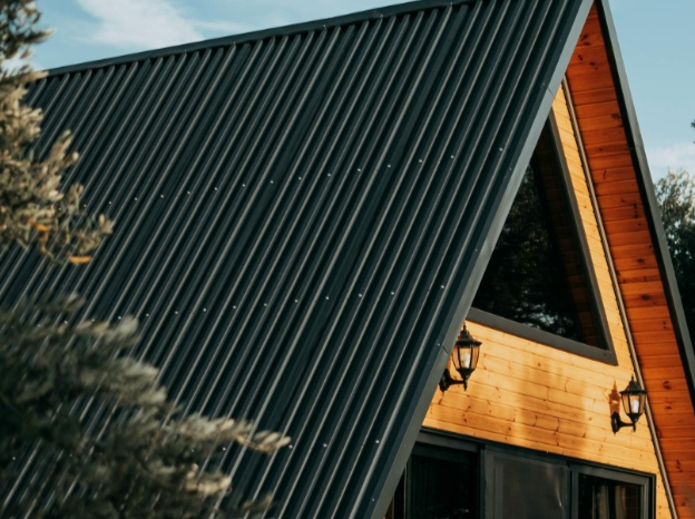 Окрашенный профнастил