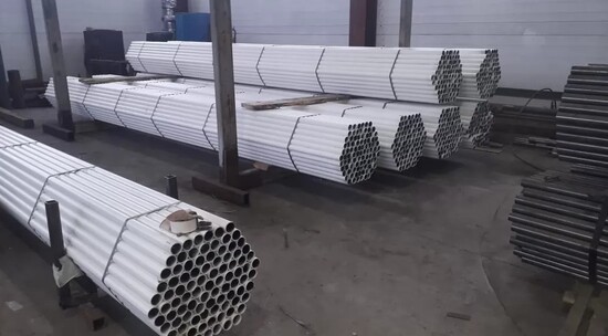 Труба круглая оцинкованная для отопления