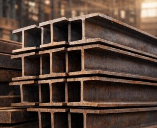 балки двутавровые различных типов и размеров.