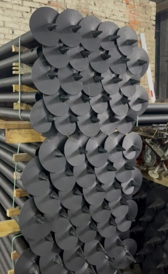 Винтовые сваи для фундамента