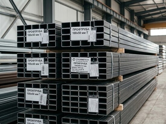 Профтруба 100х50 мм ТУ для каркасов