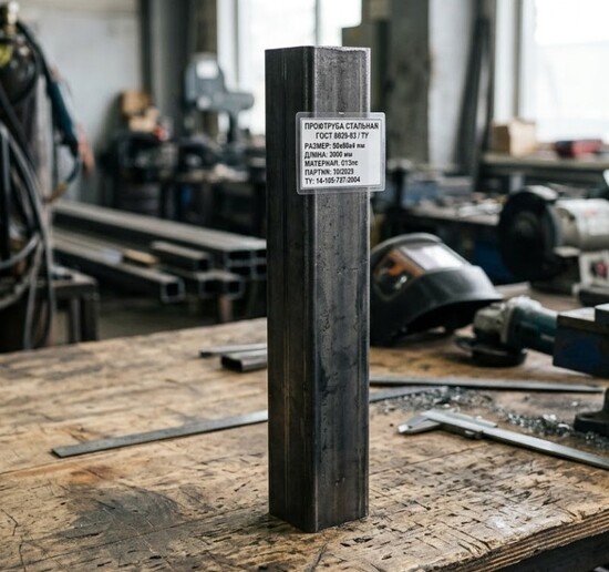 Профтруба 80х80 мм ТУ в строительстве