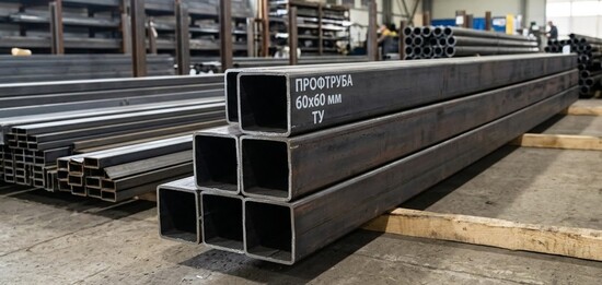 Профтруба 60х60 мм ТУ в строительстве